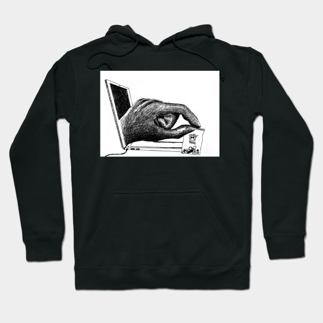 Dark web dealing Hoodie by Lskye